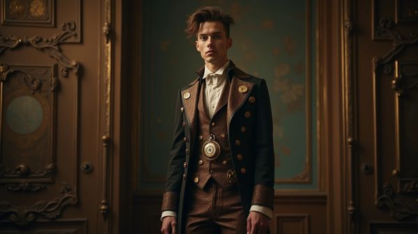 Transform your wardrobe with unique mens steampunk clothing